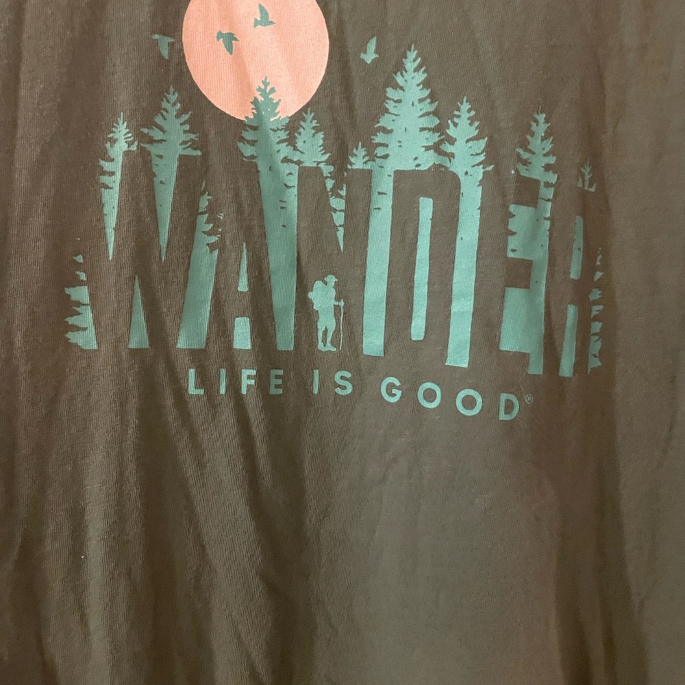 Life is Good Woman's Tshirt.